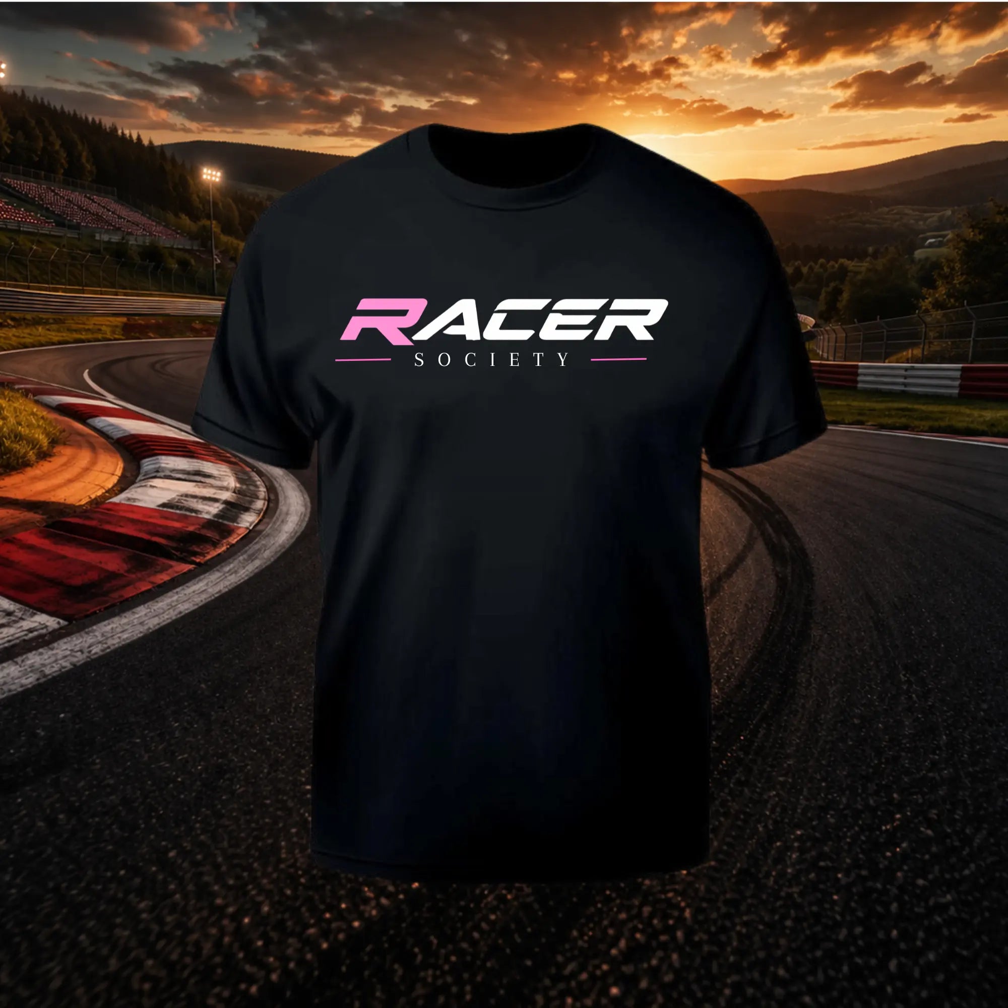 T-shirt « racer society » T.M Prints